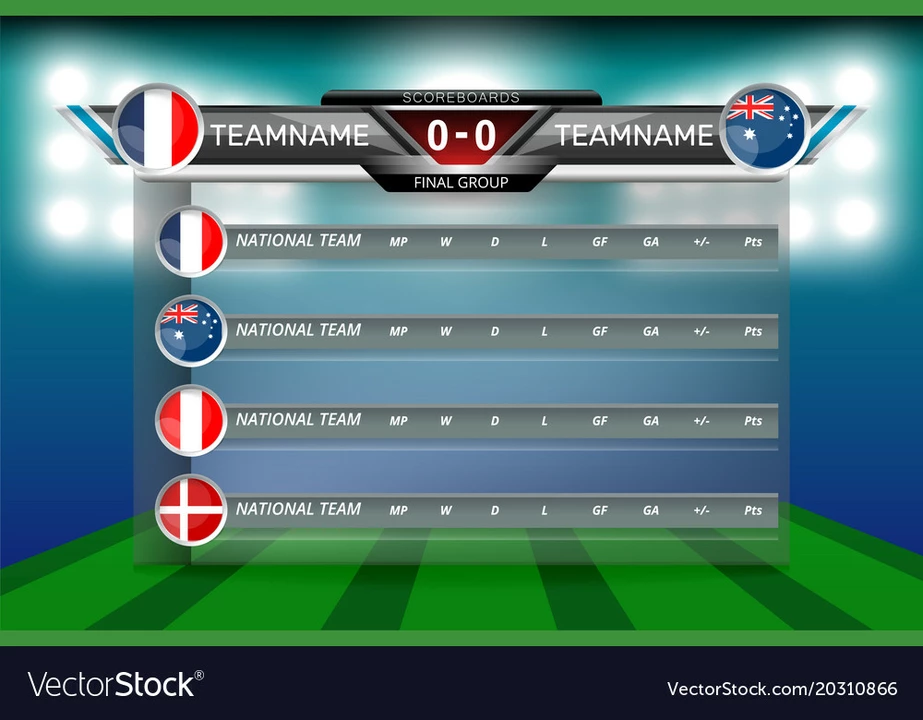 How do TV scoreboard graphics sync with official game clocks?